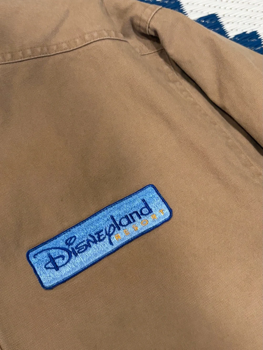 Vintage Disneyland Resort Coat Jacket Corduroy Collar Size M